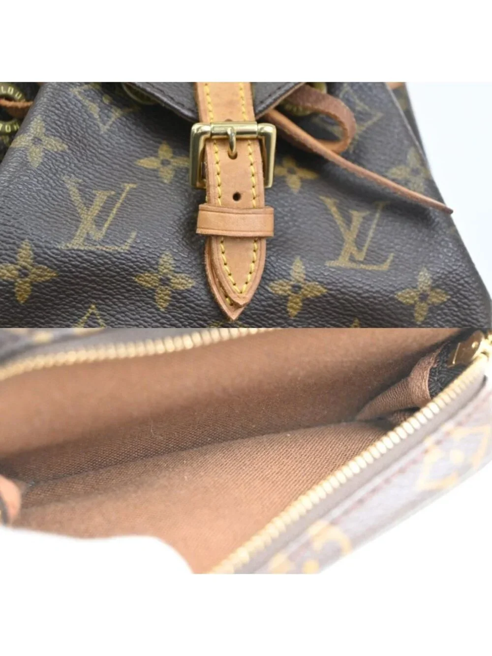 Louis Vuitton Mini Montsouris Backpack Monogram Leather